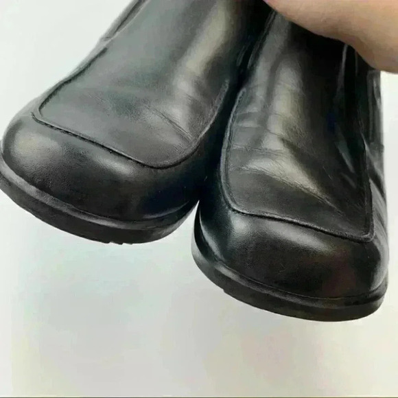 Report flats size 10 black leather loafers - Picture 9 of 11